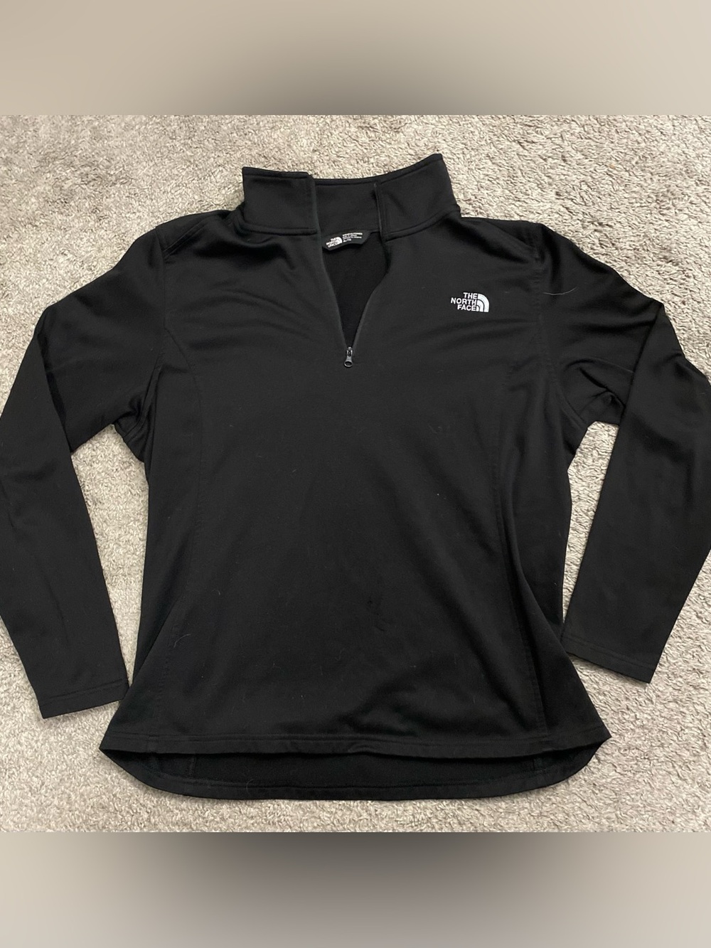 The North Face Black Quarter-Zip Fleece Pullover
